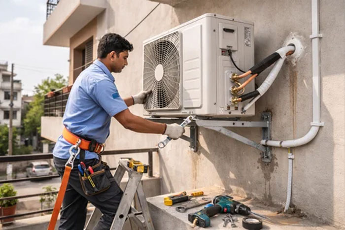 AC service work