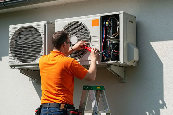 AC service work