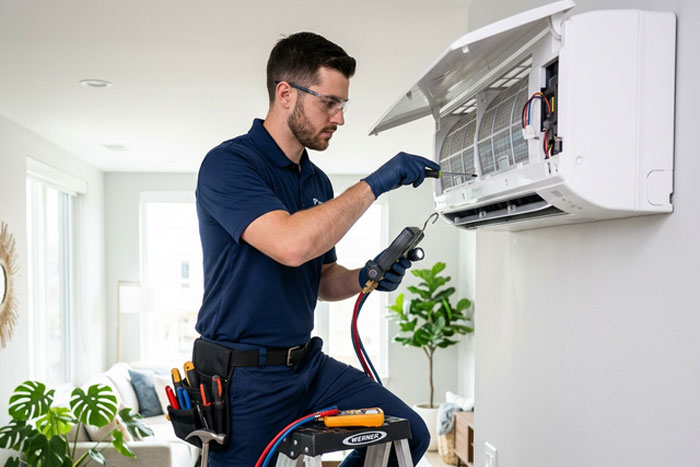AC service work